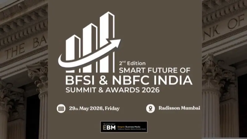 2nd Edition Smart Future of BFSI & NBFC India Summit & Awards 2026 — event artwork