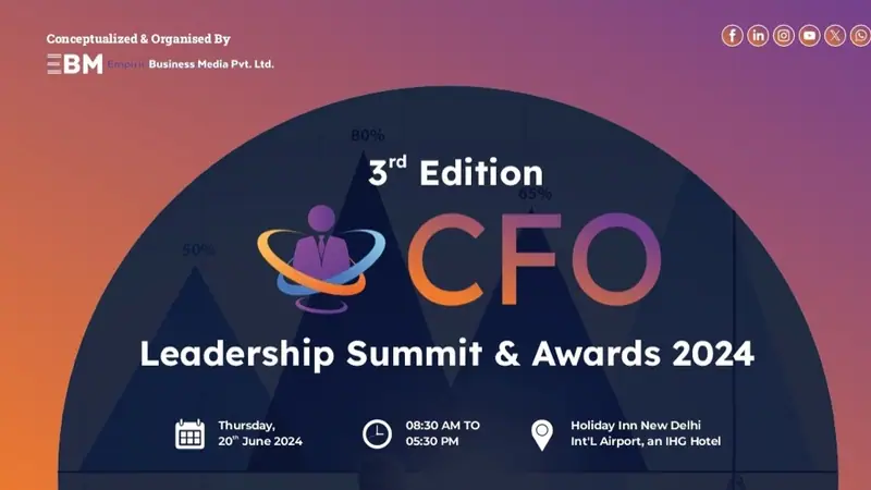 3rd Edition CFO Leadership Summit & Awards 2024 — event artwork