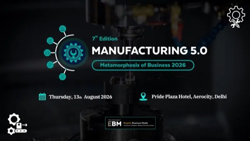 7th Edition Manufacturing Metamorphosis of Business 2026 — event artwork