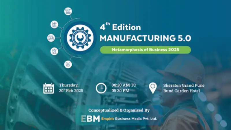 4th Edition Manufacturing Metamorphosis of Business 2025 — event artwork